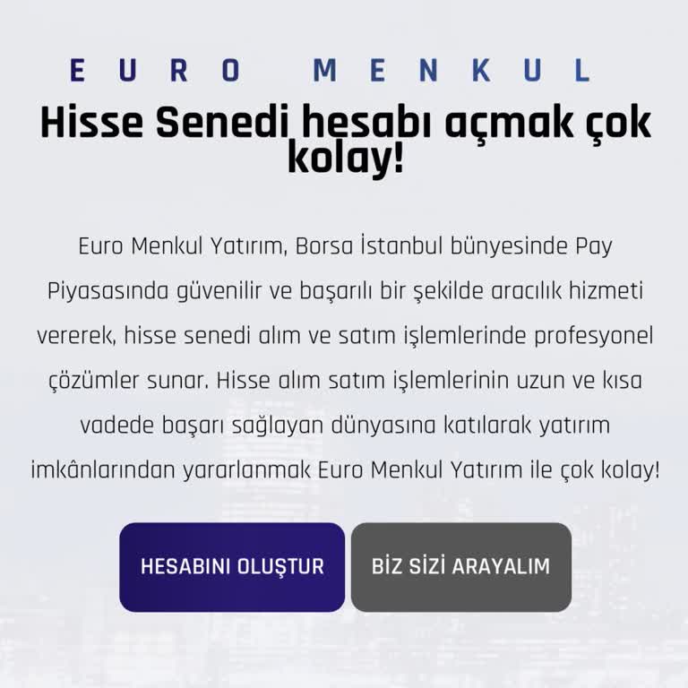 Euro Menkul'de Kazançlar Neden Ödenmiyor?