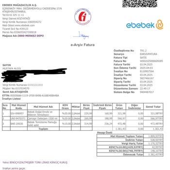 Ebebek'ten Eksik Ve Hasarlı Ürün Teslimatı Sorunu