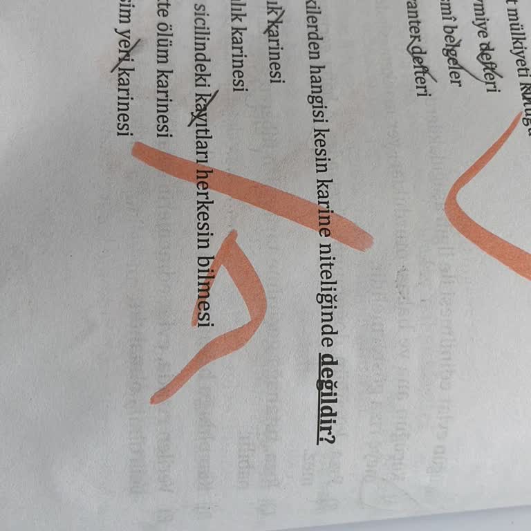 Yayınevi Deneme Kitabındaki Hatalar Üzerine