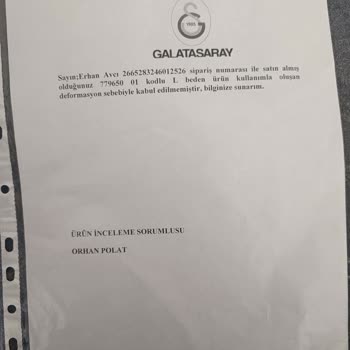 Galatasaray Forması Renk Değişimi Mağduriyeti