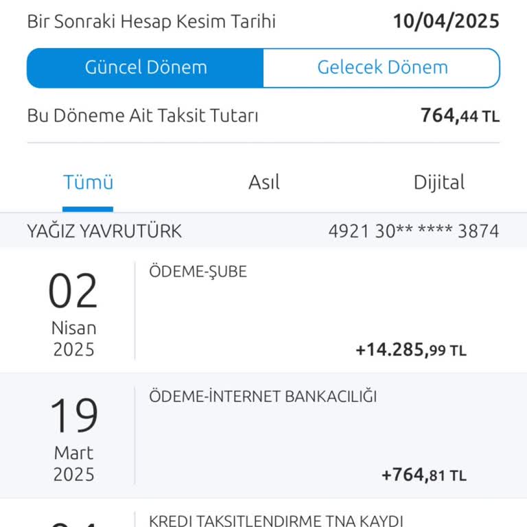 Kredi Kartı Erken Kapatma Sonrası Kart Açılmama Sorunu