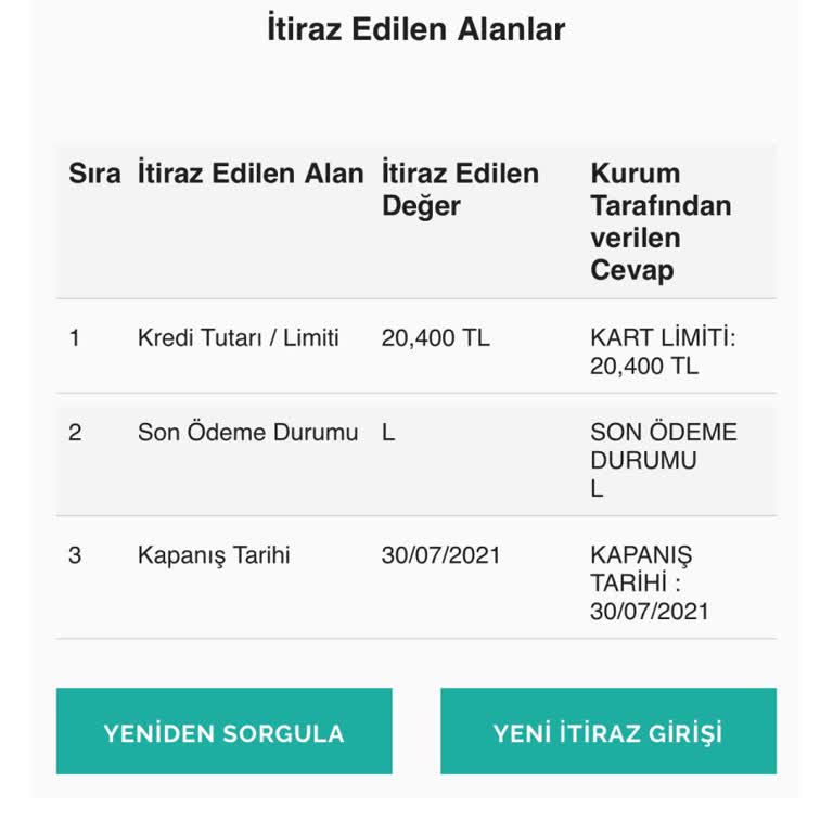 Kapanmış Borçların Hatalı Görünmesi Sorunu