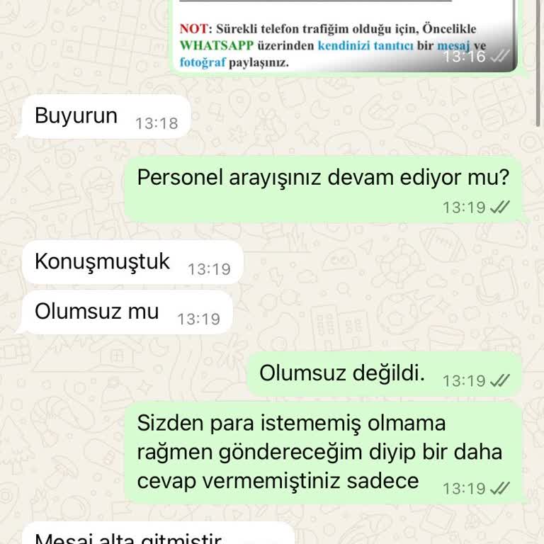 Sahibinden'de İş İlanı Güvensizliği