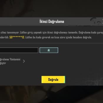 Hesap Erişim Sorunu Ve Doğrulama Kodu Problemi