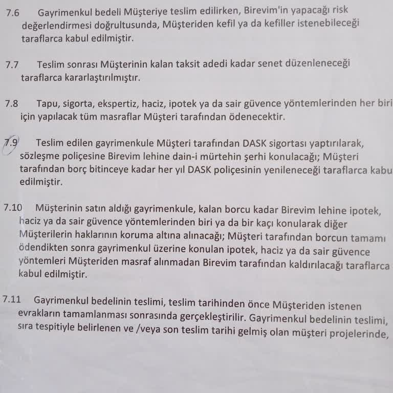 Sözleşme İhlali: Birevim'den Beklenmeyen Masraf Talebi
