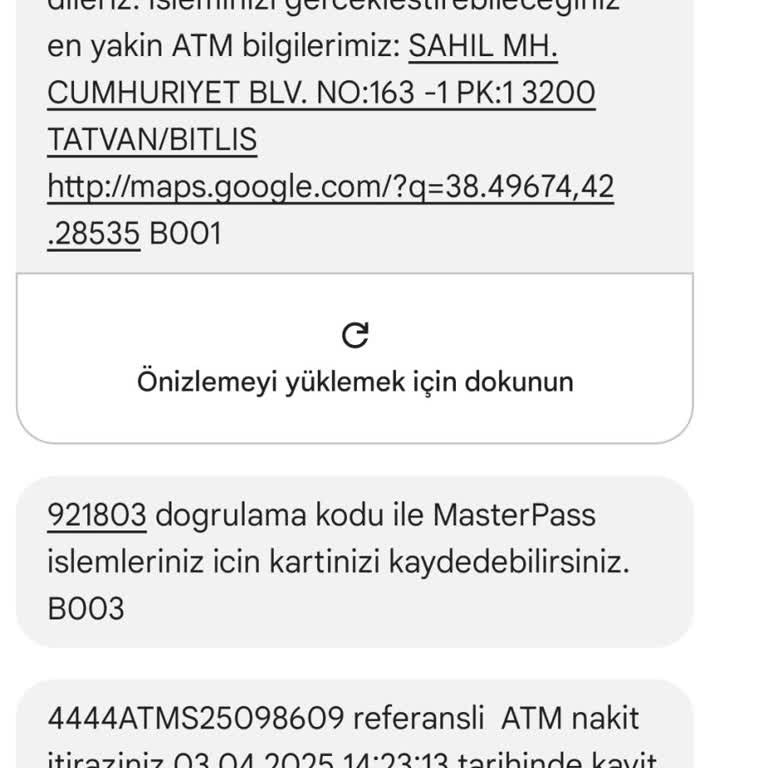 ATM Arızası Nedeniyle Kaybolan Para Ve Yetersiz Müşteri Hizmetleri