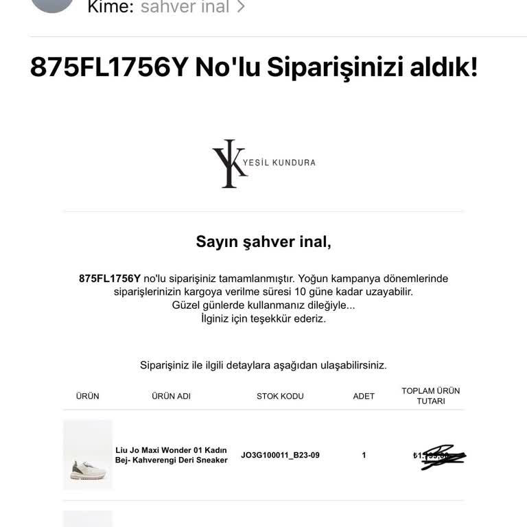 Yeşil Kundura'dan İade Ücreti Sorunu Ve Ulaşılamayan Müşteri Hizmetleri