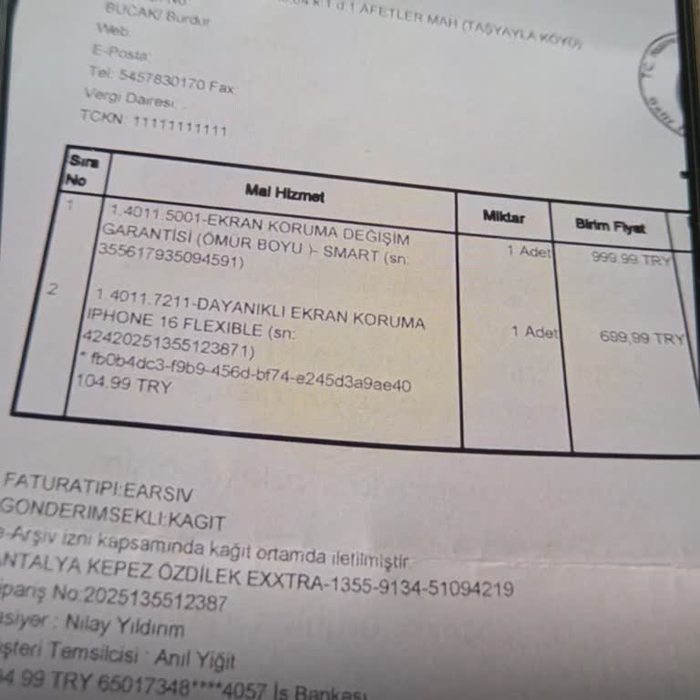 Yanlış Ürün Tanımlaması Ve Yetersiz Çözüm