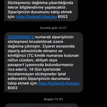 Evdeyken Teslim Edilemedi Mesajı Sorunu