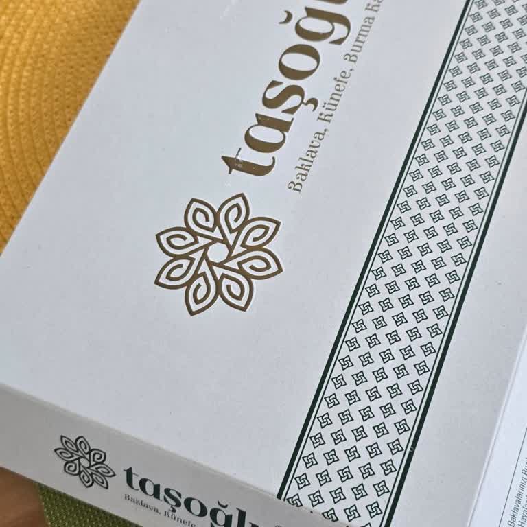 Taşoğlu Baklava Baklavada Beklenmedik Sürprizler