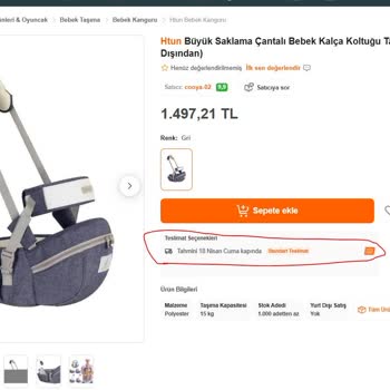 Yanıltıcı Teslimat Tarihi Bilgilendirmesi İle Mağduriyet