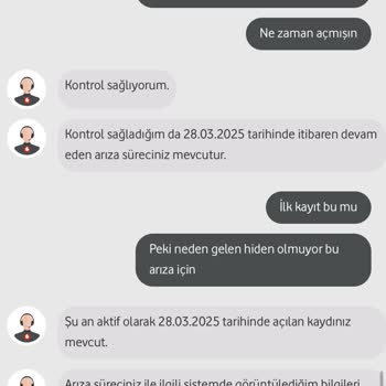 Vodafone Net İnternet Bağlantı Sorunları Ve İptal Talebi