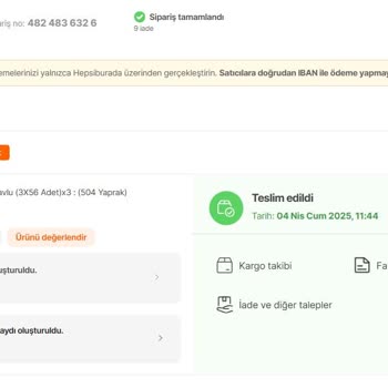 Yanlış Ürün Gönderimi Ve Destek Eksikliği