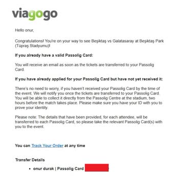Viagogo Didn’t Send My Beşiktaş–Galatasaray Ticket or Refund My Payment