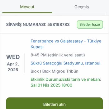 Viagogo Sold Me Fenerbahçe–GS Tickets I Couldn’t Use and Delayed My Refund