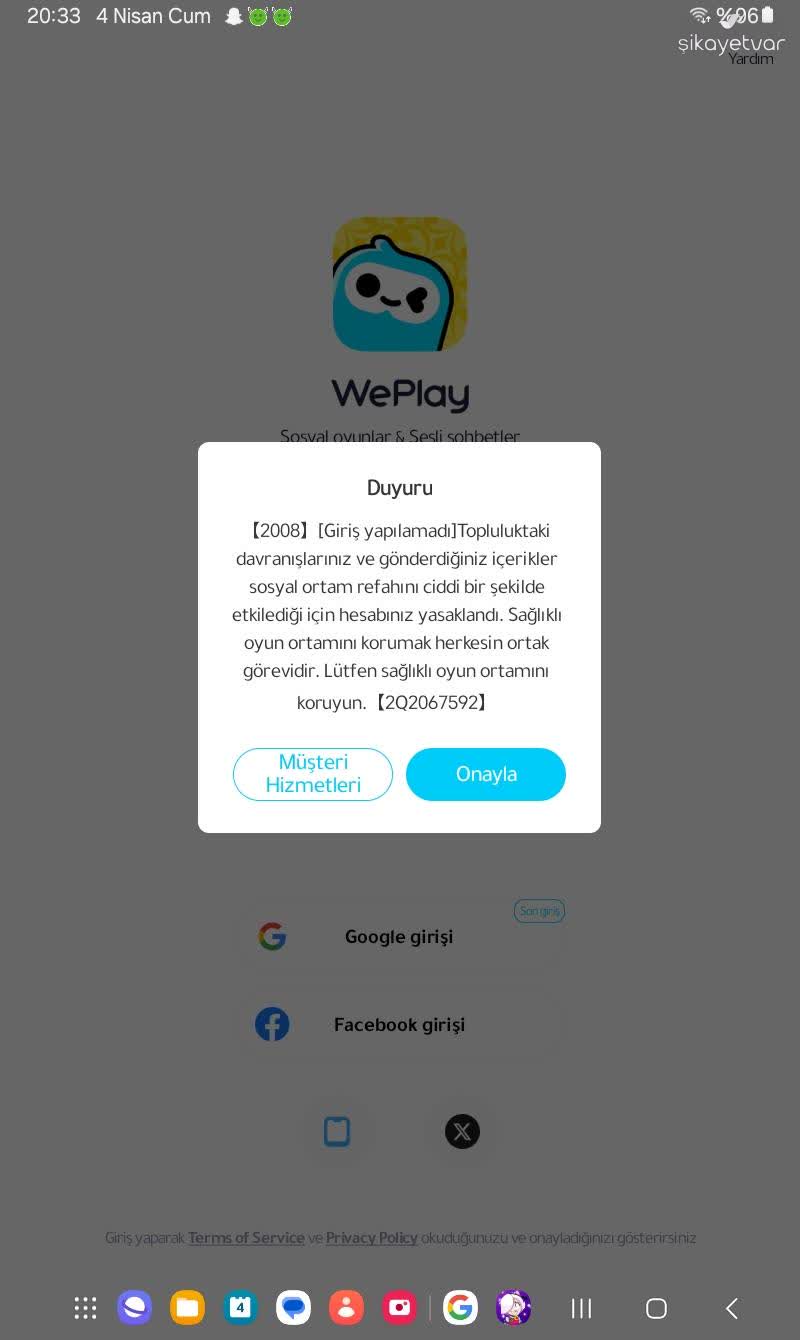 Weplay Banned My Device For No Reason After Playing With My Brother
