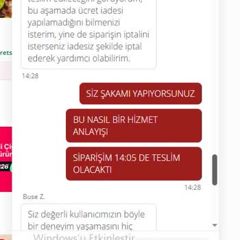Hizmet Sıfır, İade Yok, Çözüm Yok