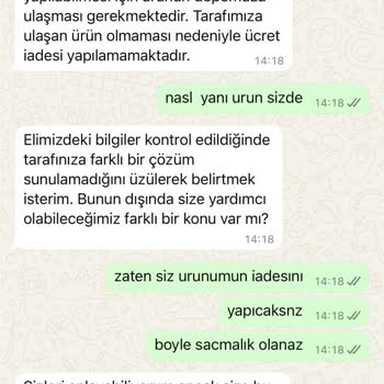 İki Aydır Bekleyen İade Ve Müşteri Hizmetleri Sorunu