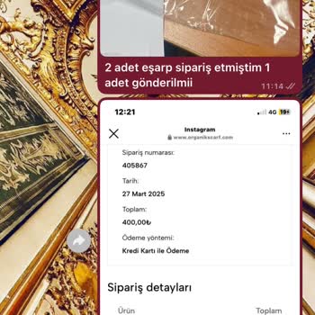 Eksik Gönderilen Sipariş Ve İletişimsizlik