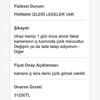 Aldığım İphone 13'ün Çizik Kamerası İçin Çözüm Bulamıyorum