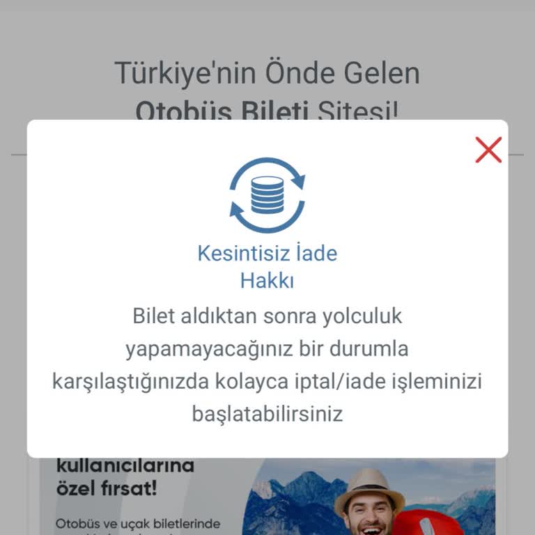Obilet İptal İşleminde Eksik İade Sorunu