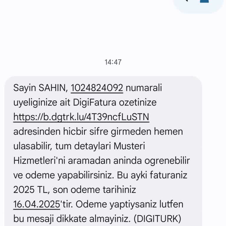 Ocak Ayında Sonlandırılan Üyelik İçin Haksız Fatura Şoku