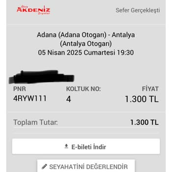 Güney Akdeniz Yolculuğunda Beklenmedik Değişiklikler Ve Hayal Kırıklığı