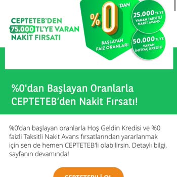 TEB Bankası Hoşgeldin Kredisi Hayal Kırıklığı Yarattı