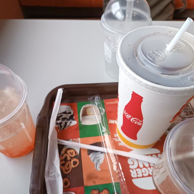 Burger King'de İçeceklerin Hayal Kırıklığı!