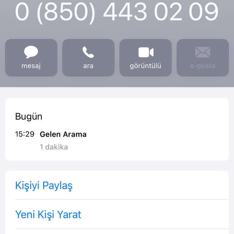 Bilinmeyen Numaradan Gelen Aramalar Ve Yanıtsız Kalan Sorular