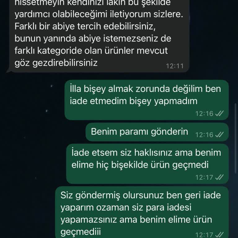 İdil Mulhan Butik'ten Hayal Kırıklığı