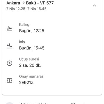 Habersiz İptal Edilen Uçak Bileti Ve Maddi Kayıp