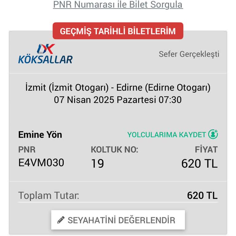 Köksallar Otobüsü İle 8 Saatlik Eziyet