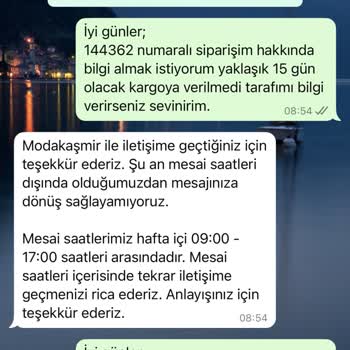 Moda Kaşmir'de Müşteri Hizmetleri Krizi: İletişim Eksikliği Ve Geciken Siparişler