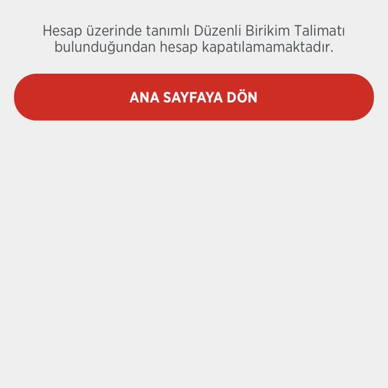 Ziraat Bankası'nda Hesap Kapatma Engeli