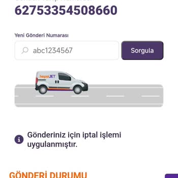 Hepsijet Kargo Teslimat Ve İade Sorunları