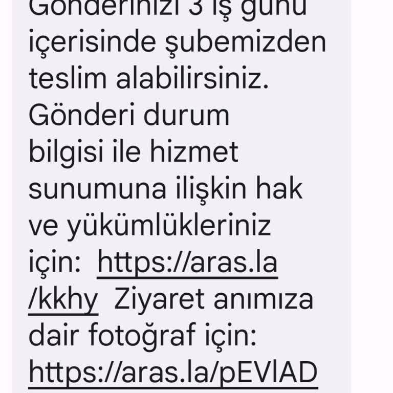 Adresime Ulaşmayan Kargo Ve Yanıltıcı Bildirim