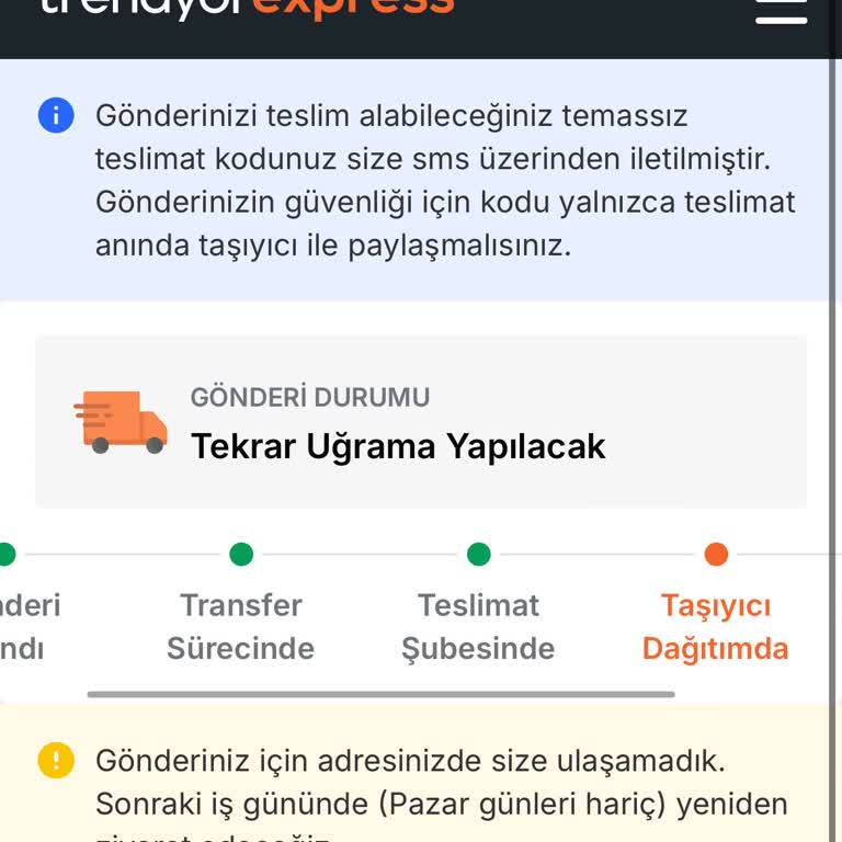 Teslimat Adresi Sorunu Ve Yanlış İade