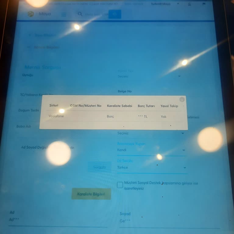 Vodafone'da Hatalı Kara Liste Sorunu Ve Çözüm Arayışı