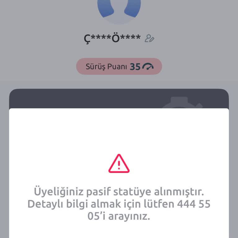 Tiktak Hesabım Pasif Statüde, Müşteri Hizmetleri İlgisiz