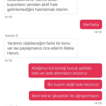 Yemeksepeti'nde Bozuk Ürün Ve Yetersiz Destekle Gelen Hayal Kırıklığı