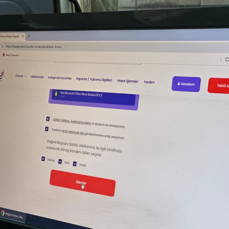 Sigorta Sitesine Giriş Sorunları İşletmemi Aksatıyor