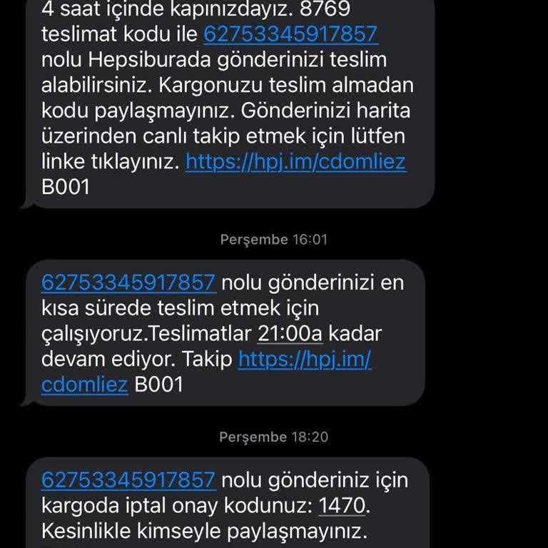 Hepsijet Kargo Teslimatında Belirsizlik Ve Zaman Kaybı