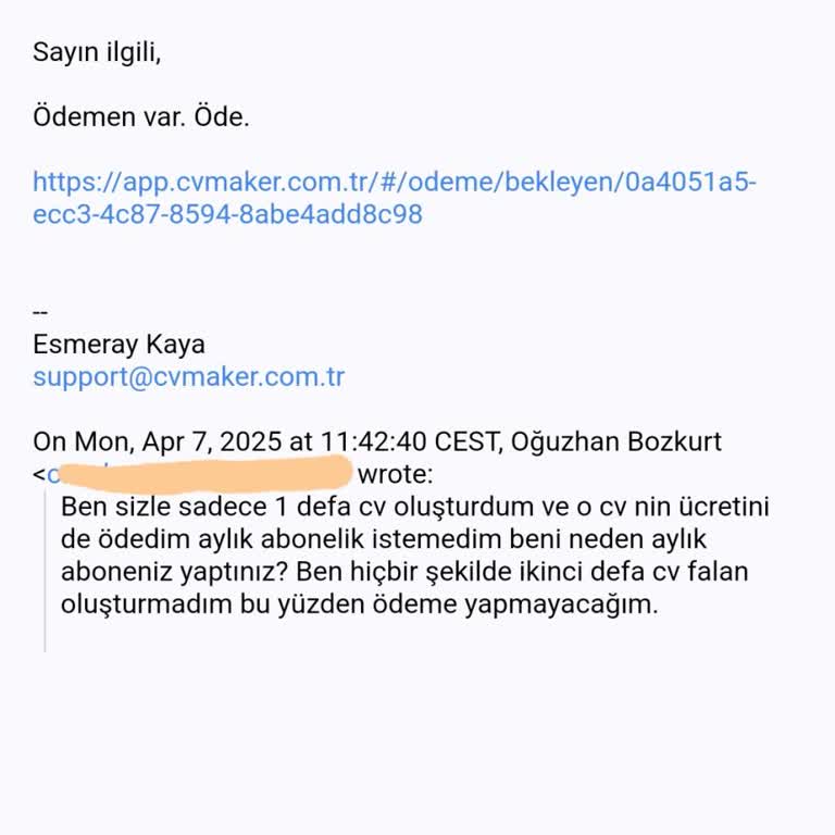 Yanlış Abonelik Ve İletişim Sorunu