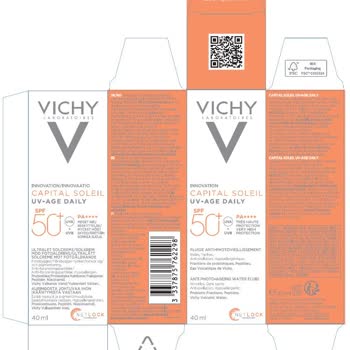 Vichy Feuchtigkeitscreme und Sonnencreme Originalität unklar, abweichende Produkte