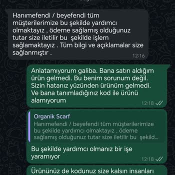 Eksik Teslimat Ve Geçersiz İndirim Kodu Sorunu
