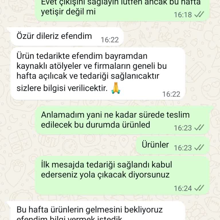 Yanıltıcı Satış Ve Stok Problemleriyle Mağduriyet