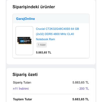 Sipariş İptali Ve Fiyat Artışıyla Karşılaşan Müşterinin Hayal Kırıklığı