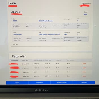 Üyelik Yenileme Bildirimi Olmadan Otomatik Çekim