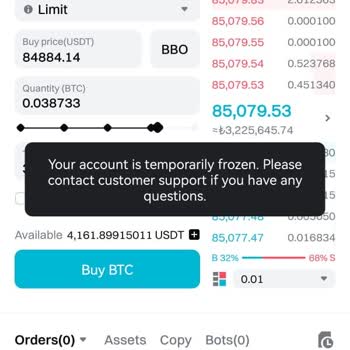 I Can’t Withdraw or Trade—Bitget Unfairly Froze My Account and Won’t Explain Why